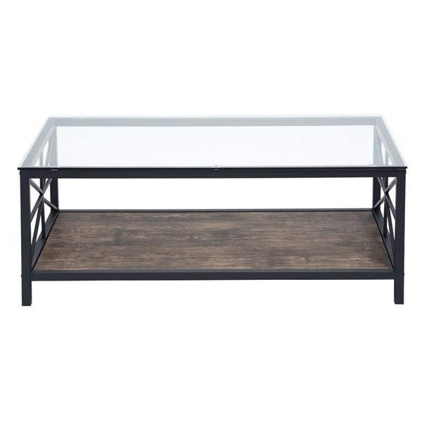 Atelier du Nord | Grain - Table basse en verre transparent