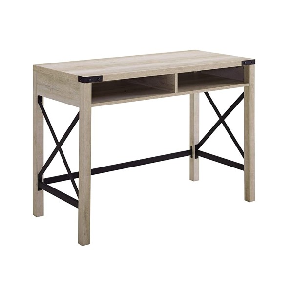 Bureau en métal et bois