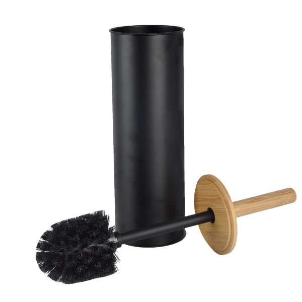 LE SPA - Toilet Cleaner Metal With Bamboo Lid
