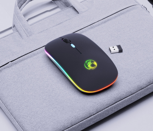 Wattson - Wireless BT Rechargeable Mouse - Led Light