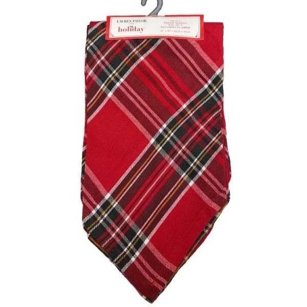 Classic Plaid Napkin - Magasins Hart | Hart Stores