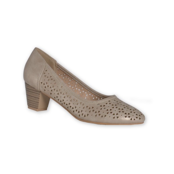 Perforated Pumps - Beige - Magasins Hart | Hart Stores