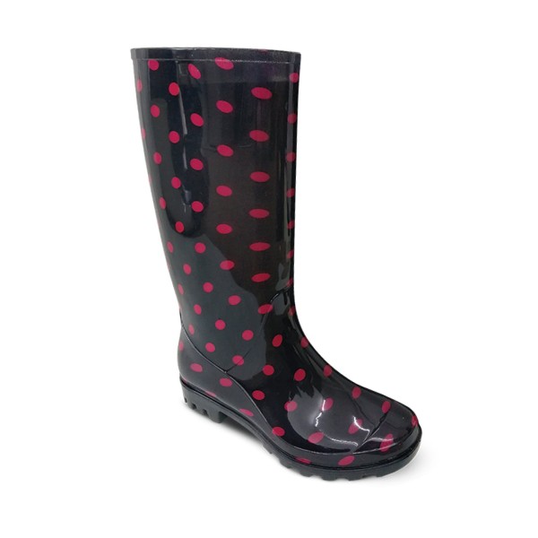 Women's Polka Dot Rain Boot - Magasins Hart | Hart Stores