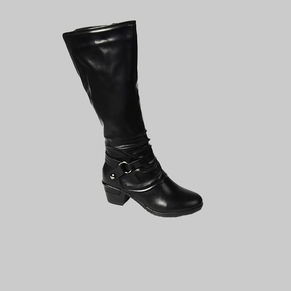 wos pull on boot with side zipper