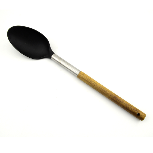 Massimo Nylon Spoon W/Acacia Handle