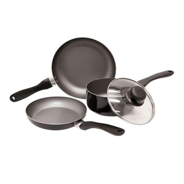 Starfrit Simplicity - 4 Piece Frying Pans and Saucepan - Magasins Hart | Hart Stores