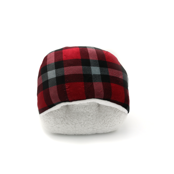 Chausson pantoufle double | Doublé de sherpa | Plaid