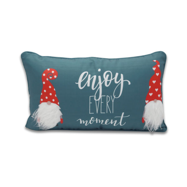 Coussin lombaire en velours