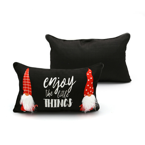 Coussin lombaire en velours