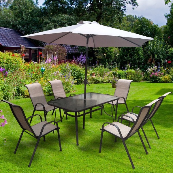 8-PieceOutdoor Dining Set