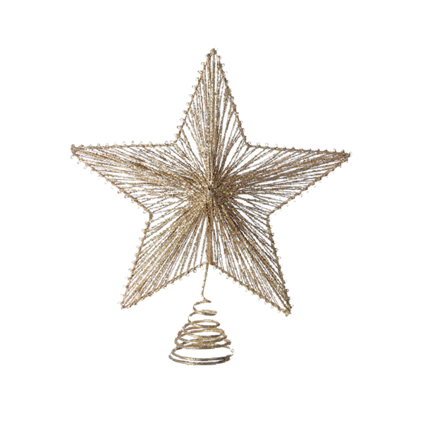 Star Tree Top 10x 12in Cotton String