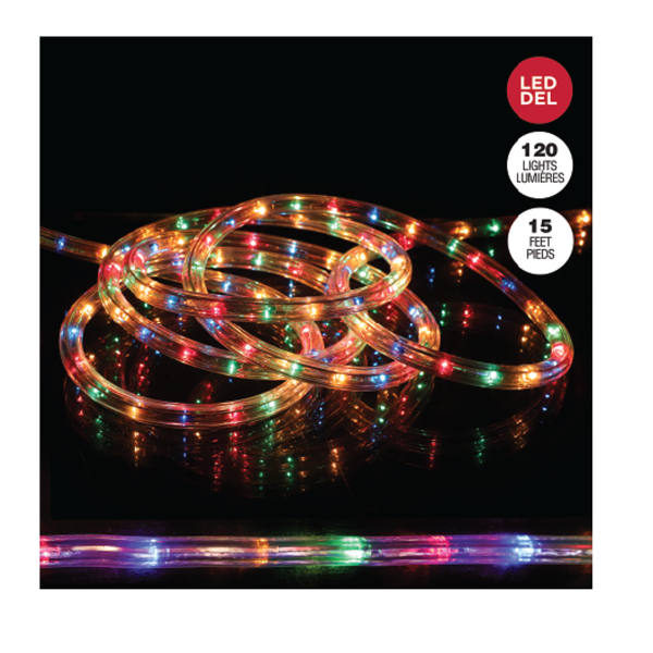 120 Led Corde Lumineuse Multi 15ft