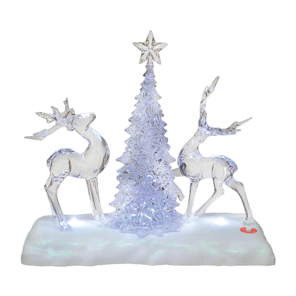 Led Musical Reindeer & Tree