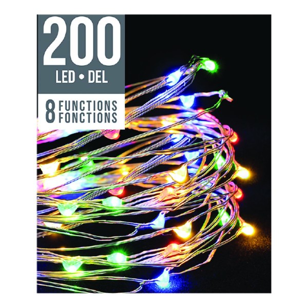 200 Micro Indoor Outdoor Led String Multi color