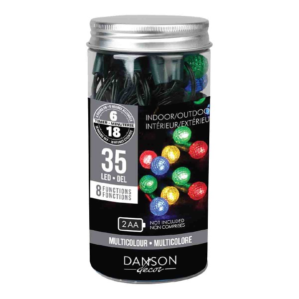 35 G15 INDOOR OUTDOOR LED LIGHT SET W/TIMER