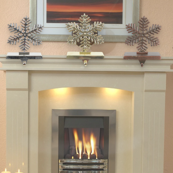 Snowflake Stocking Holder 19cm