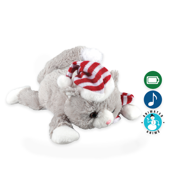 Animated Plush Cat With Music
