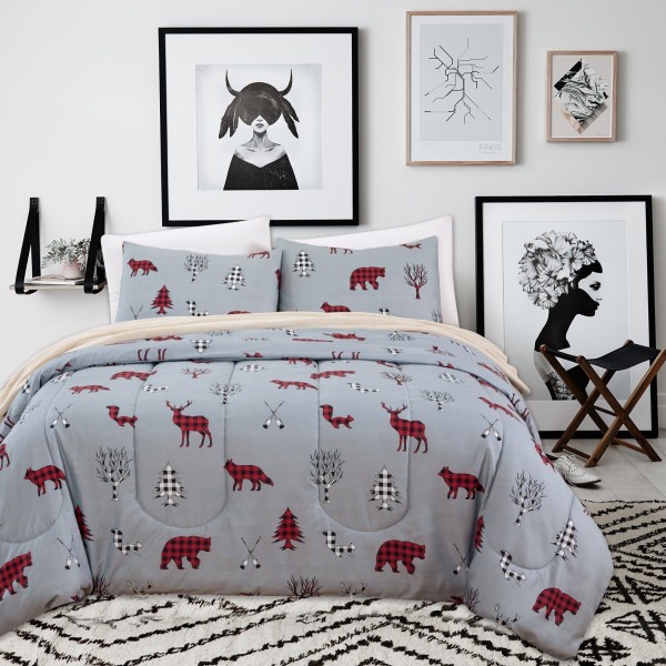 Rustic Cabin | 3-Piece Comforter Set - Magasins Hart | Hart Stores