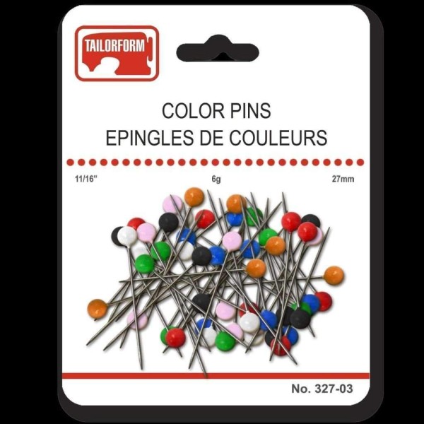 Coloured Head Pins - Magasins Hart | Hart Stores