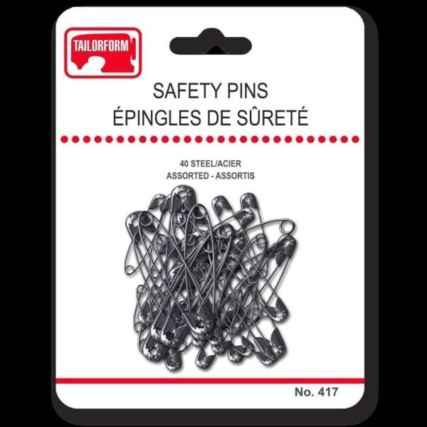 Nickel Safety Pins - Magasins Hart | Hart Stores