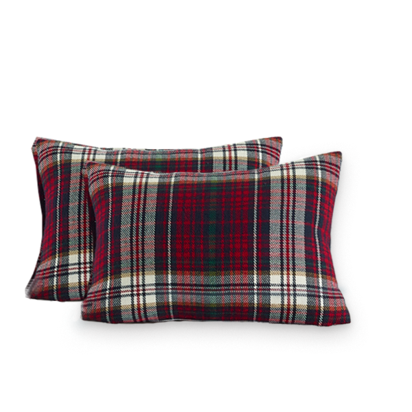 Frazer - Plaid Cushion 13x19 Red