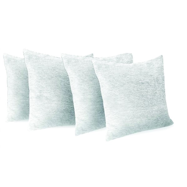Coussin en plume d'oie blanche 20 x 20