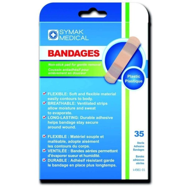Bandages Plastic 35pcs - Magasins Hart | Hart Stores