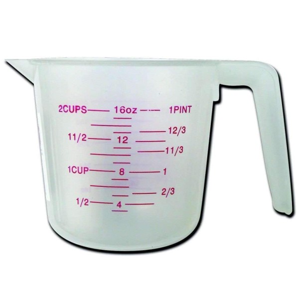 Measuring Cup Plastic 500ml - Magasins Hart | Hart Stores