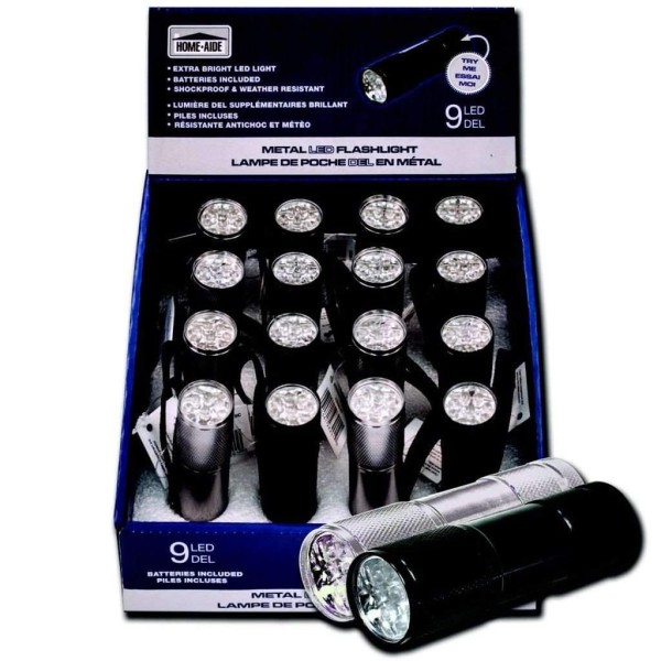 Flashlight With 9 Led - Magasins Hart | Hart Stores