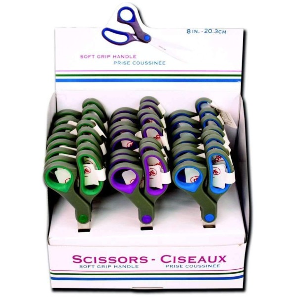 Scissors 8 Inch Soft Grip - Magasins Hart | Hart Stores