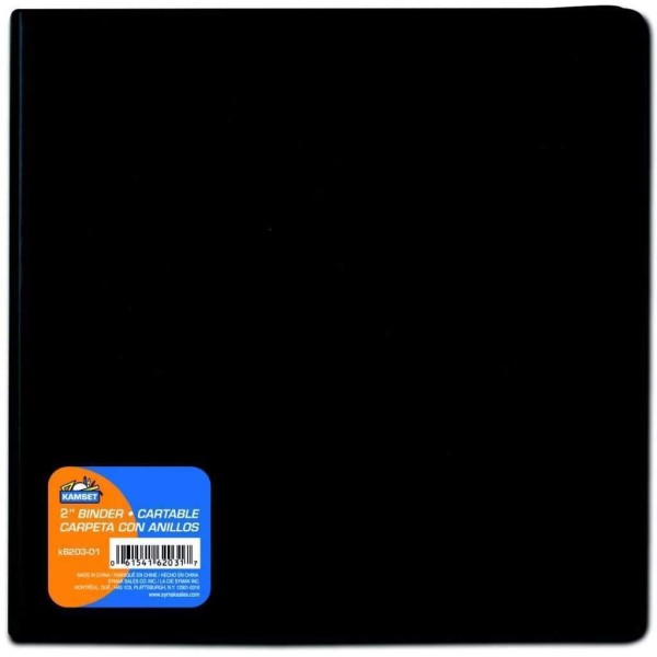 2 Inches Binder - Black - Magasins Hart | Hart Stores