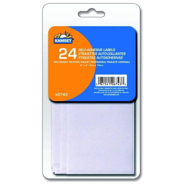 24 Self-adhesive Labels 2