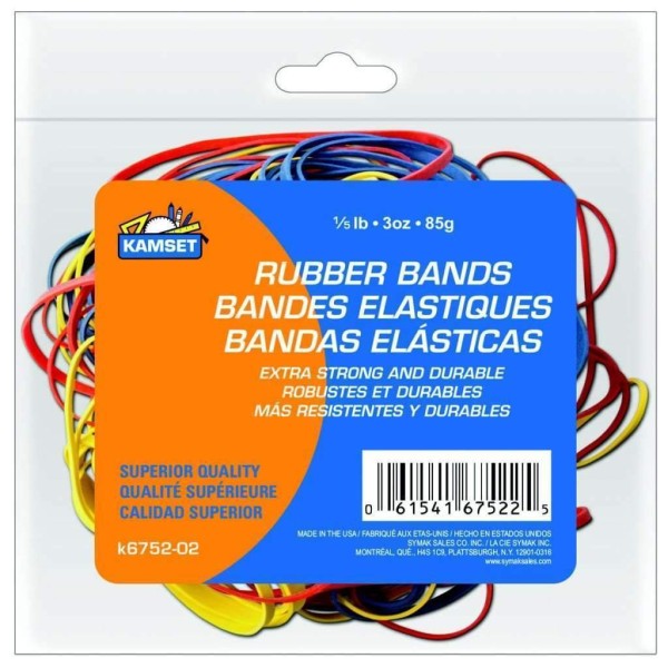 Rubber Bands 3. Oz Asst - Magasins Hart | Hart Stores