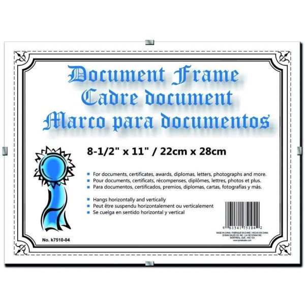 Frame Clip 8.5x11in - Magasins Hart | Hart Stores