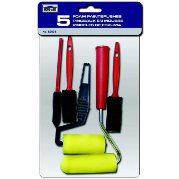 Foam Paintbrushes 5 - Magasins Hart | Hart Stores