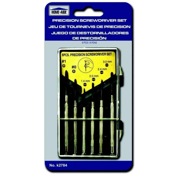 Precision Screwdriver Set 6 Pcs - Magasins Hart | Hart Stores