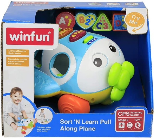 Sort N Learn Pull Along Plane