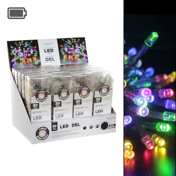 B/O 20 5Mm Led I/D Light Set W/Timer/Pdq - Magasins Hart | Hart Stores
