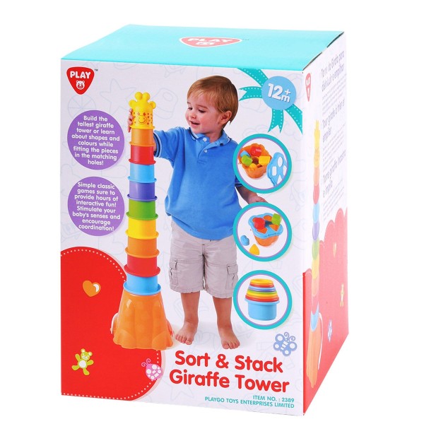 SORT & STACK GIRAFFE TOWER