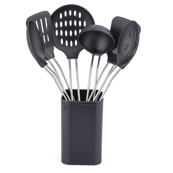 À La Cuisine - Ensemble d'outils de cuisine 6 pièces avec support