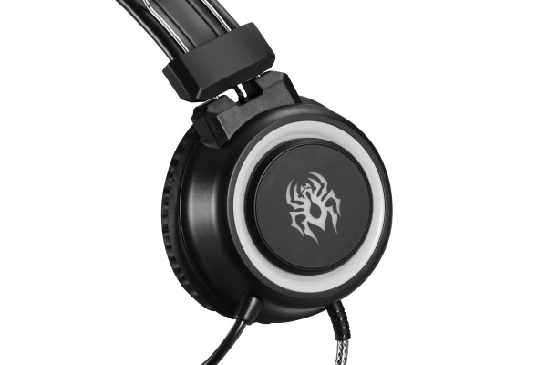 Gaming Headset With Headset Retractable Microphone