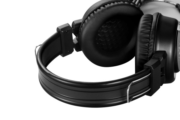 Gaming Headset With Headset Retractable Microphone