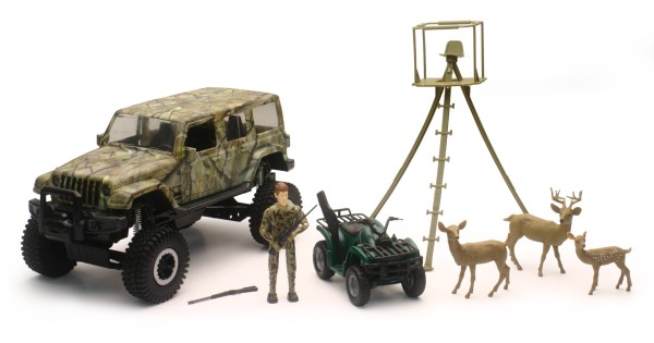 Ens. de chasse au chevreuil avec Jeep Wrangler