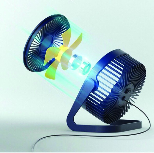 Desktop Minifan Silent Blck 5