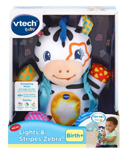 VTech® Lights & Stripes Zebra™