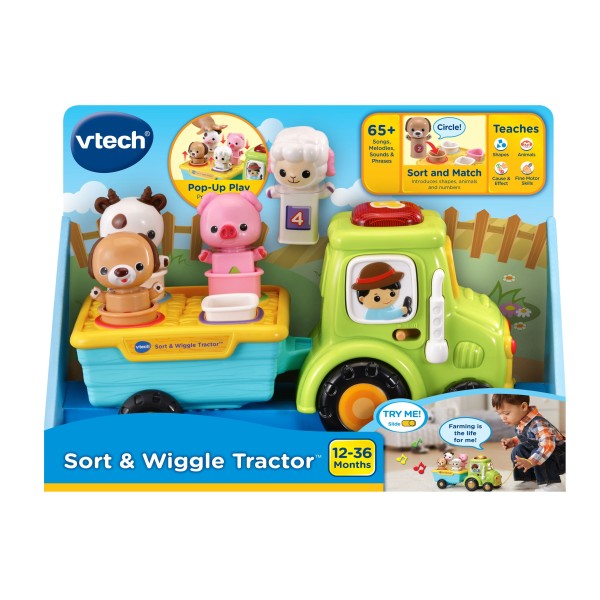 VTech® Sort & Wiggle Tractor™