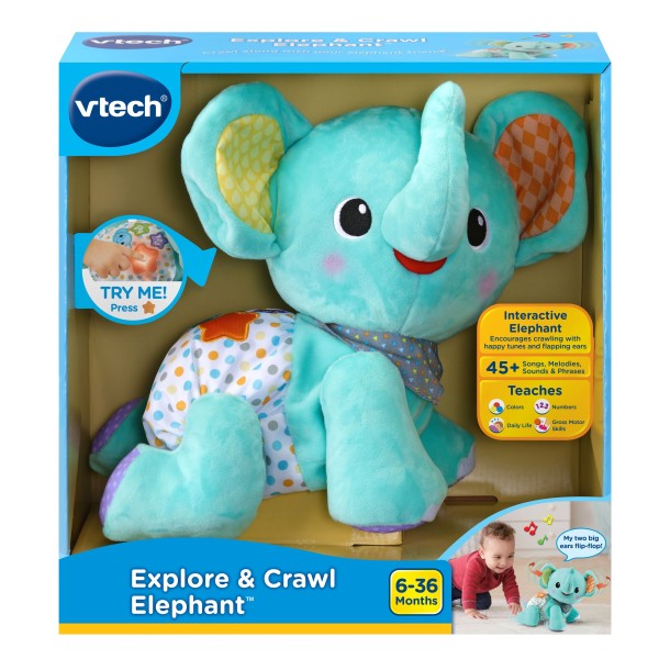 VTech® Explore & Crawl Elephant™