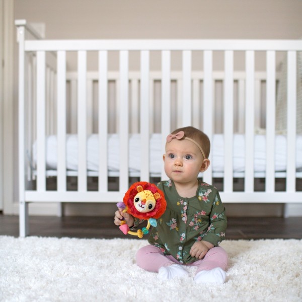 Touch N Discover Lion Rattle