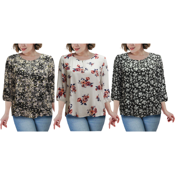 O/s Crinkled Rayon Zip Front Opening Wit