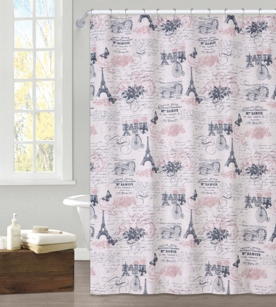 Sandra Venditti -Achante collection shower curtains